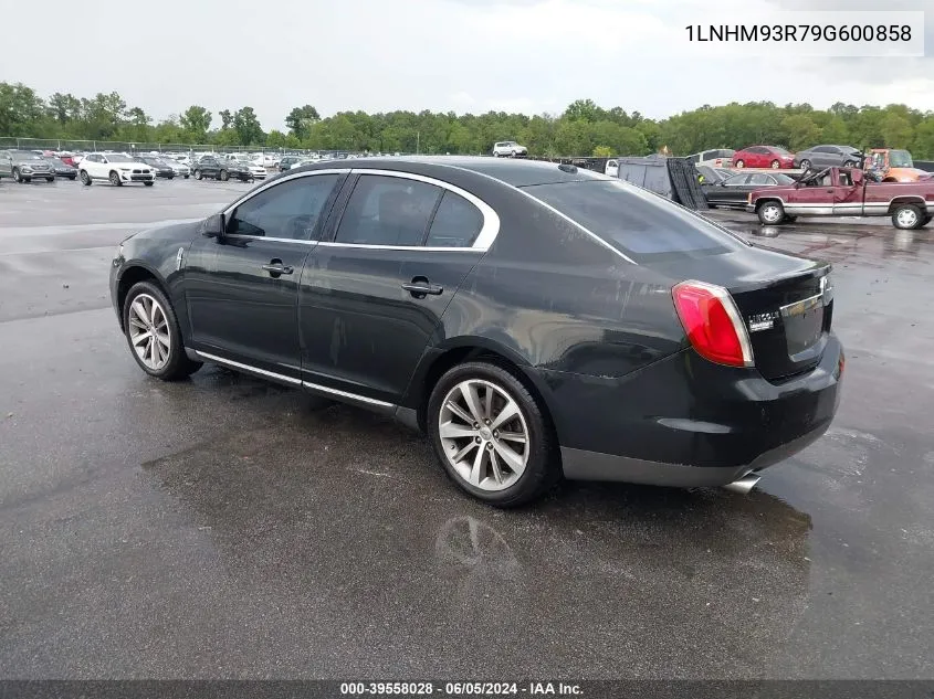 1LNHM93R79G600858 2009 Lincoln Mks