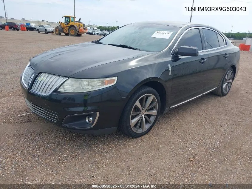 1LNHM93RX9G603043 2009 Lincoln Mks