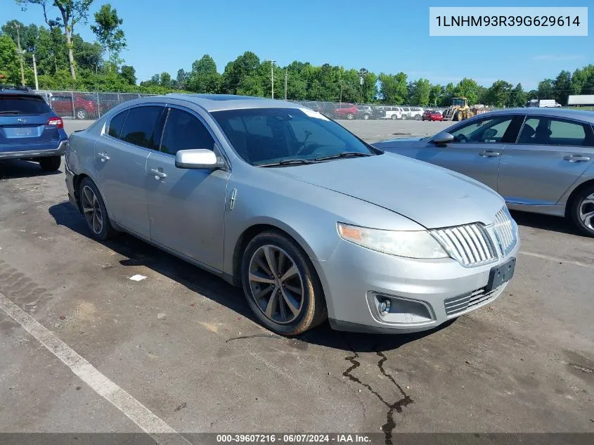 2009 Lincoln Mks VIN: 1LNHM93R39G629614 Lot: 39607216