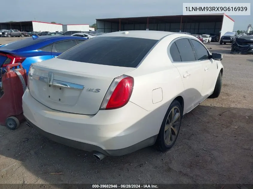 1LNHM93RX9G616939 2009 Lincoln Mks