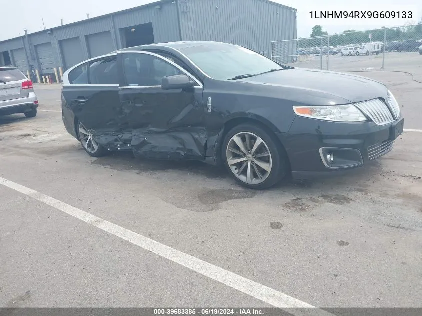 2009 Lincoln Mks VIN: 1LNHM94RX9G609133 Lot: 39683385