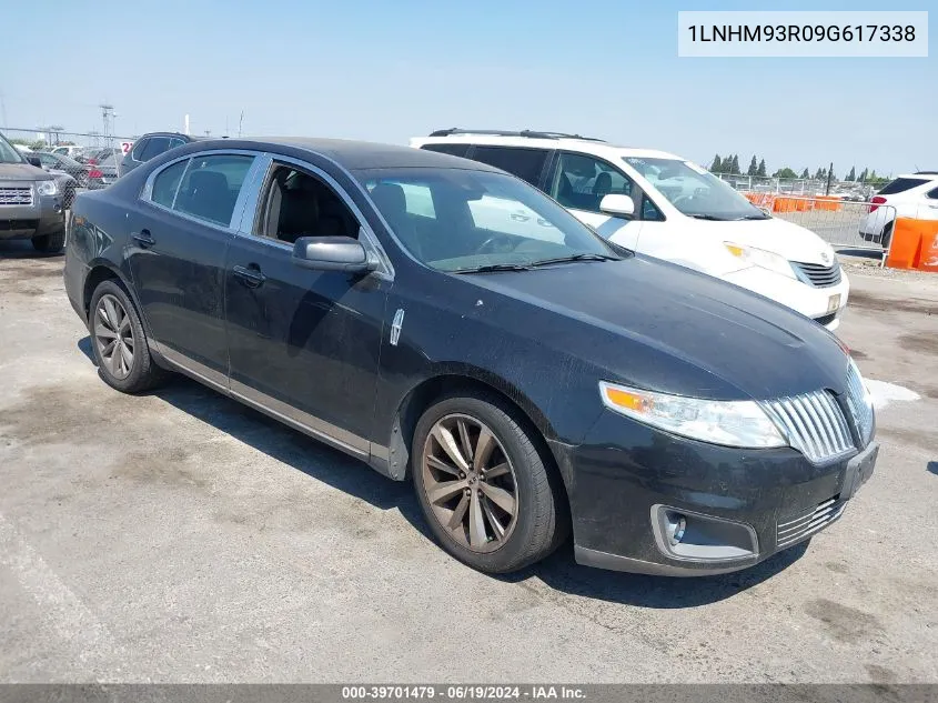 2009 Lincoln Mks VIN: 1LNHM93R09G617338 Lot: 39701479