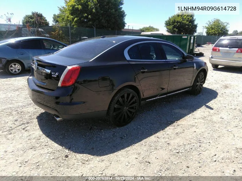 1LNHM94R09G614728 2009 Lincoln Mks