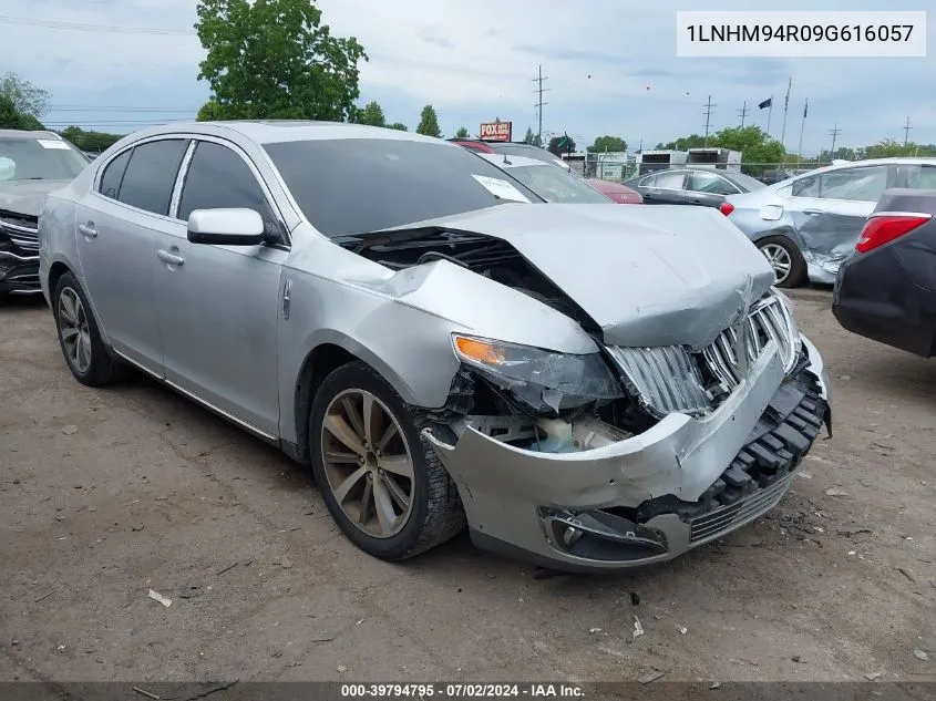 2009 Lincoln Mks VIN: 1LNHM94R09G616057 Lot: 39794795