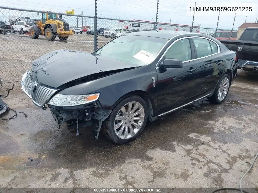 1LNHM93R59G625225 2009 Lincoln Mks