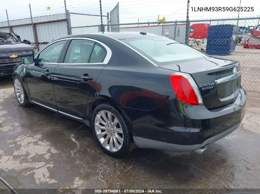 2009 Lincoln Mks VIN: 1LNHM93R59G625225 Lot: 39794861