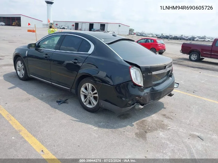 1LNHM94R69G605726 2009 Lincoln Mks