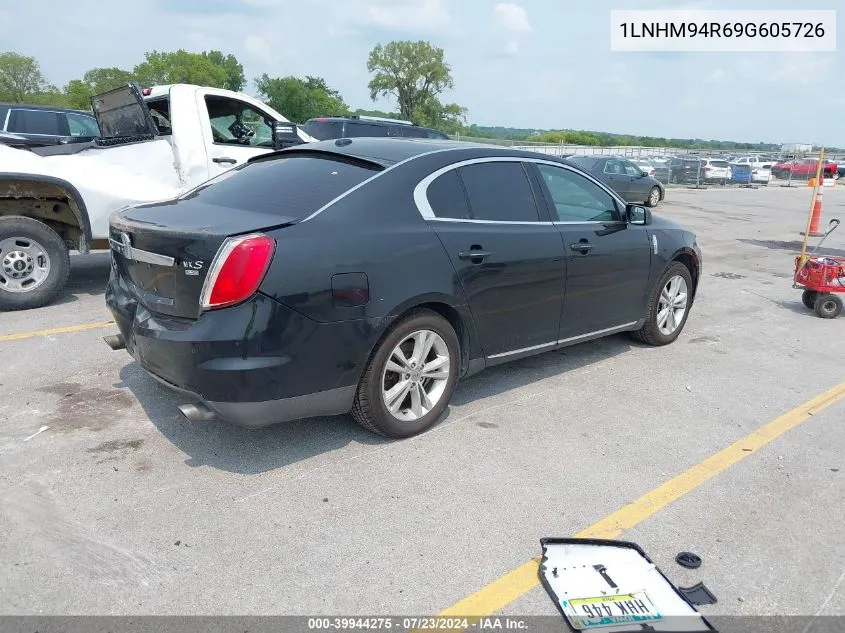 1LNHM94R69G605726 2009 Lincoln Mks