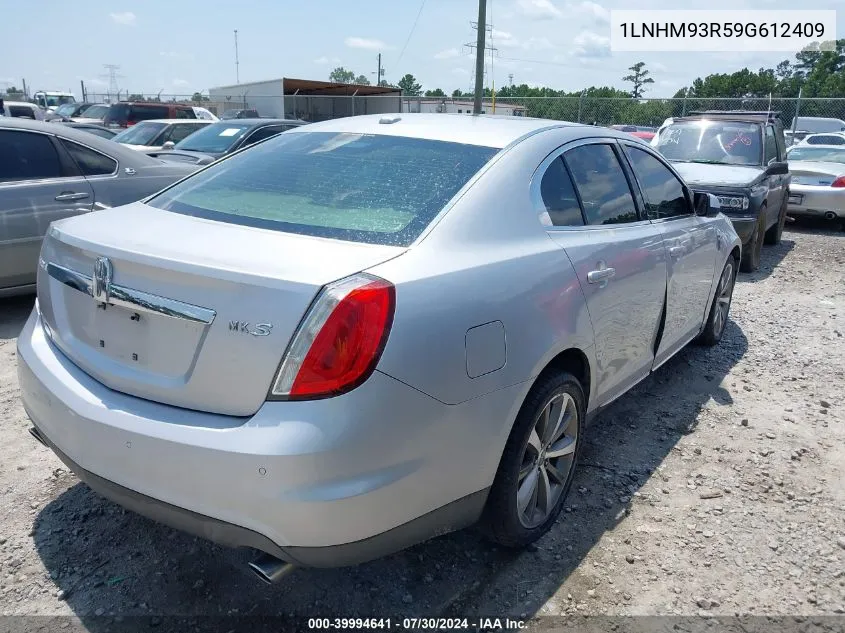 1LNHM93R59G612409 2009 Lincoln Mks