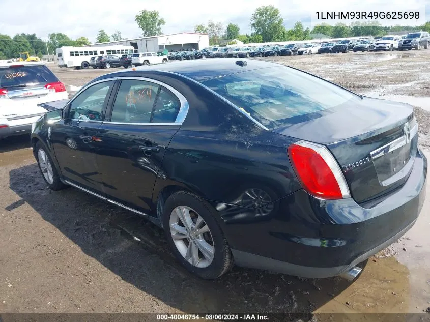 1LNHM93R49G625698 2009 Lincoln Mks