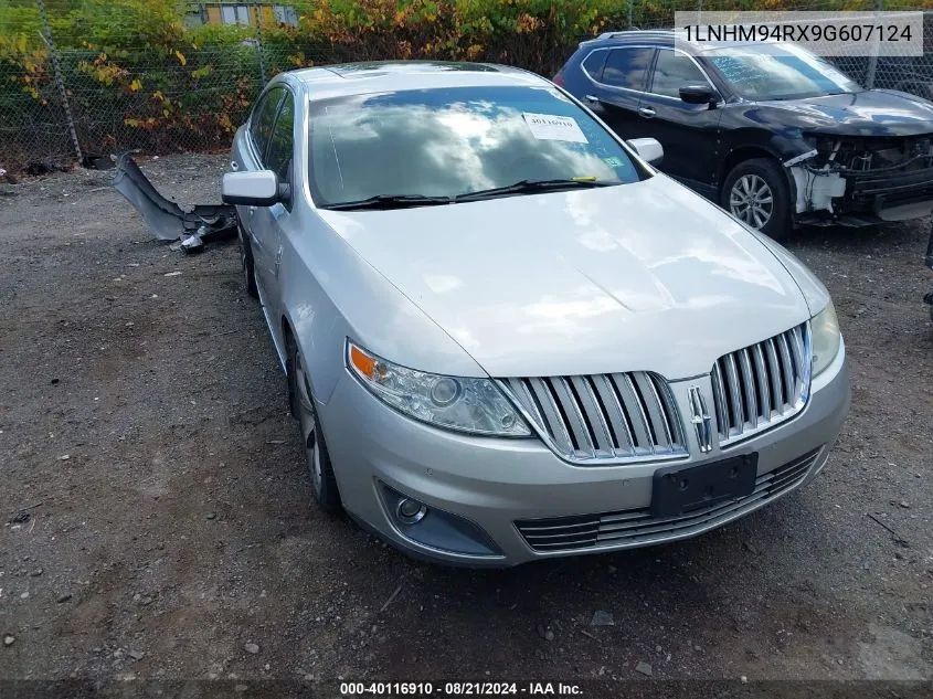 1LNHM94RX9G607124 2009 Lincoln Mks