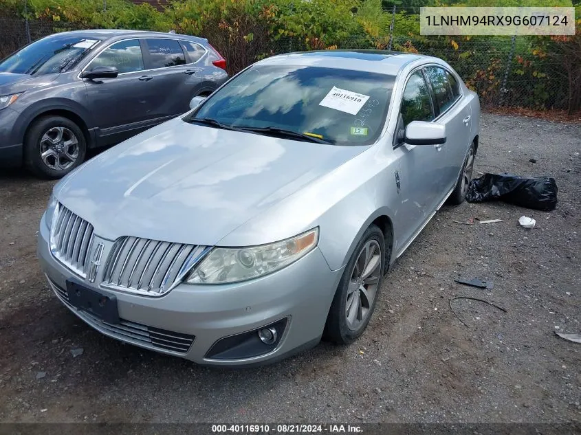 1LNHM94RX9G607124 2009 Lincoln Mks