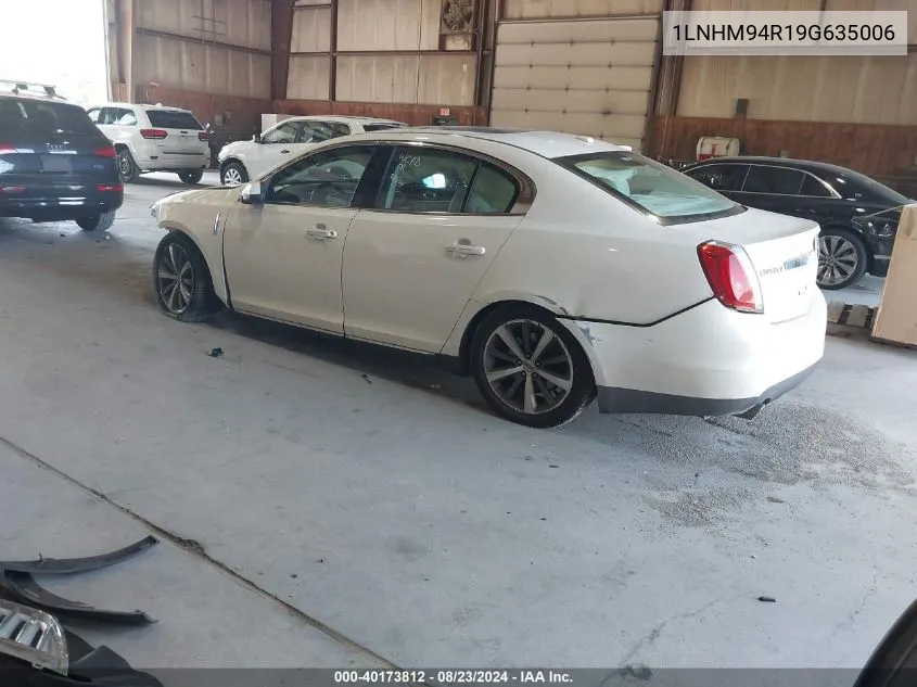 1LNHM94R19G635006 2009 Lincoln Mks