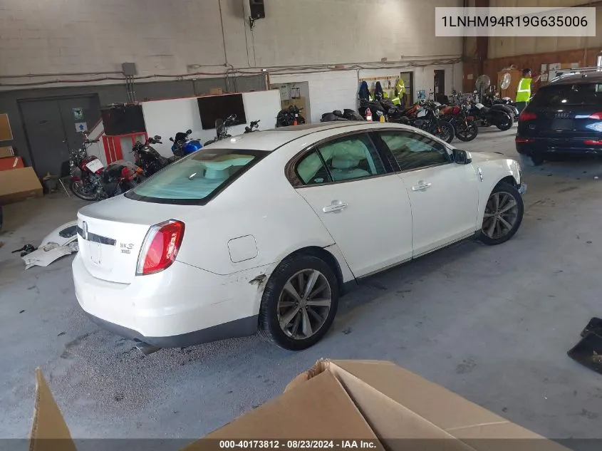 1LNHM94R19G635006 2009 Lincoln Mks