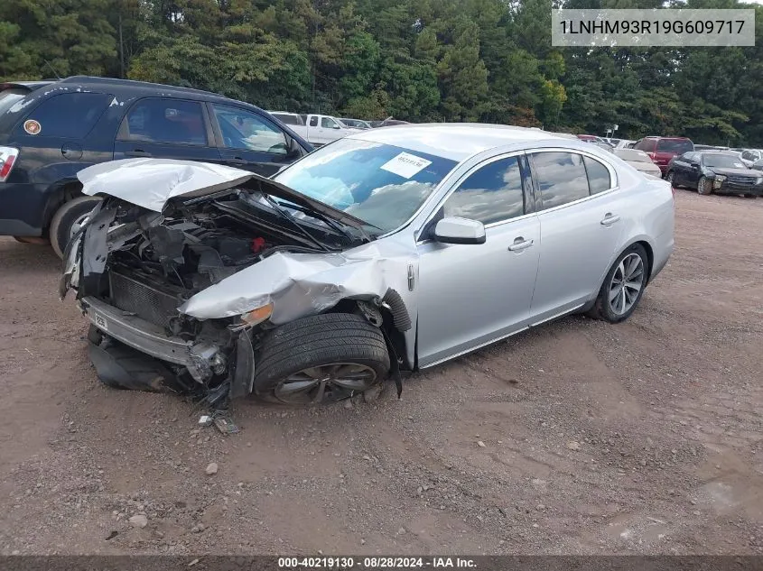 2009 Lincoln Mks VIN: 1LNHM93R19G609717 Lot: 40219130