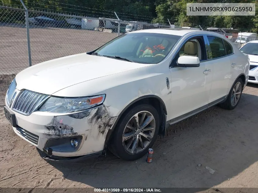 1LNHM93RX9G625950 2009 Lincoln Mks