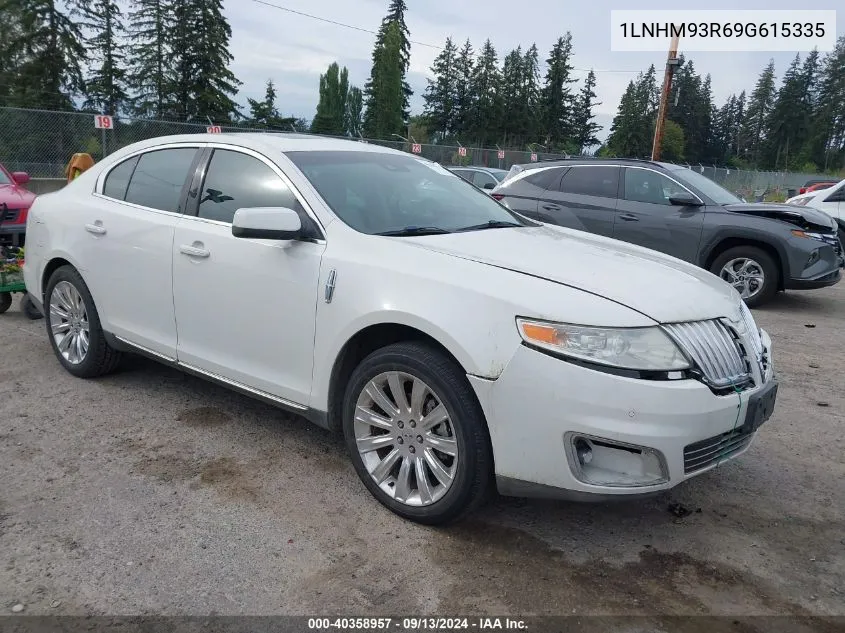 2009 Lincoln Mks VIN: 1LNHM93R69G615335 Lot: 40358957