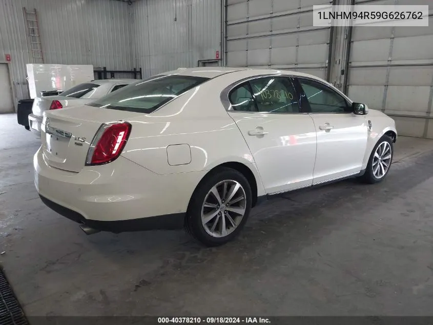 1LNHM94R59G626762 2009 Lincoln Mks