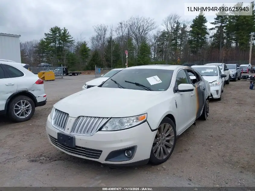 1LNHM94R49G625943 2009 Lincoln Mks