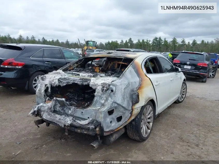 1LNHM94R49G625943 2009 Lincoln Mks