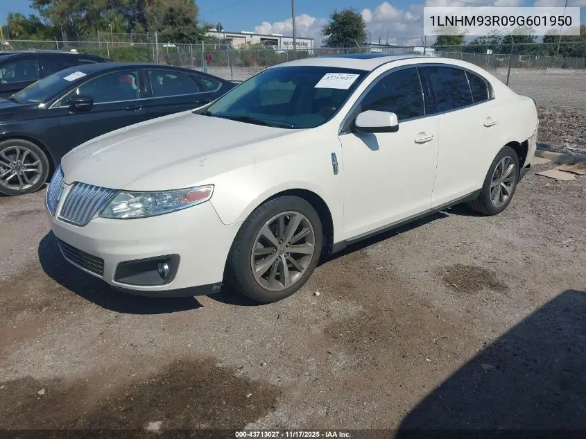 1LNHM93R09G601950 2009 Lincoln Mks
