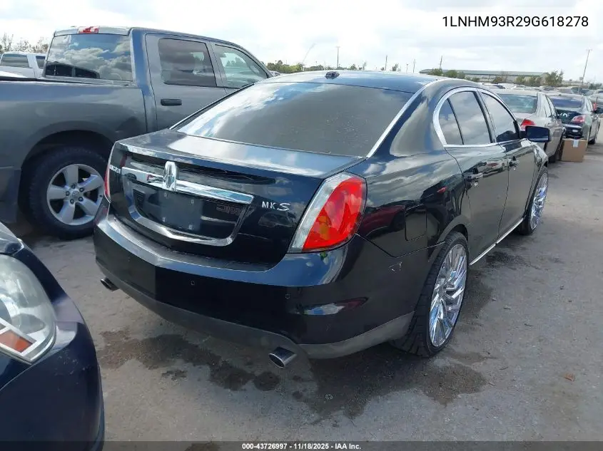 1LNHM93R29G618278 2009 Lincoln Mks