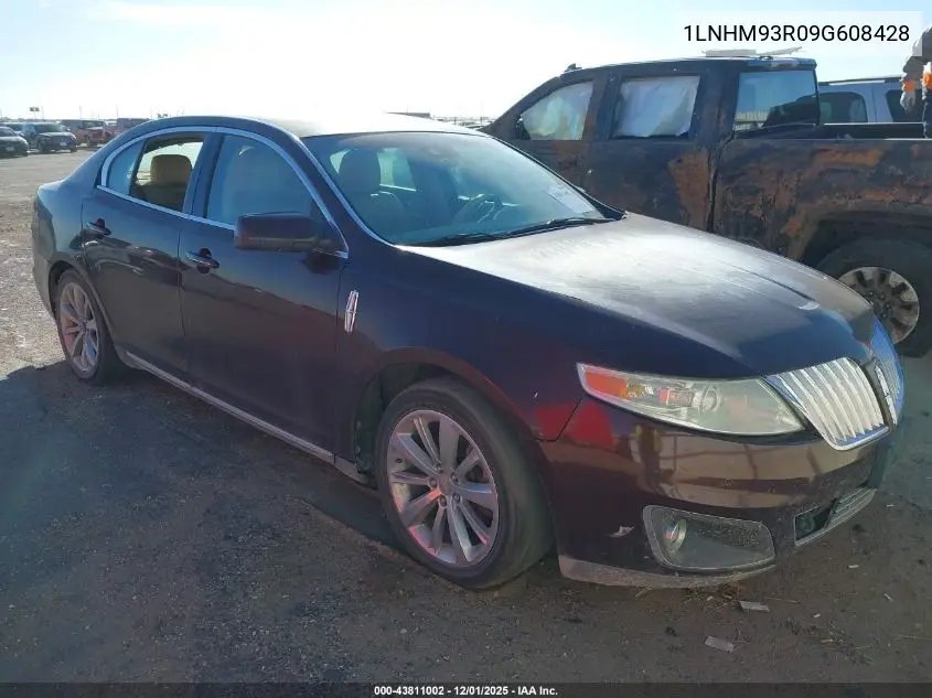 1LNHM93R09G608428 2009 Lincoln Mks