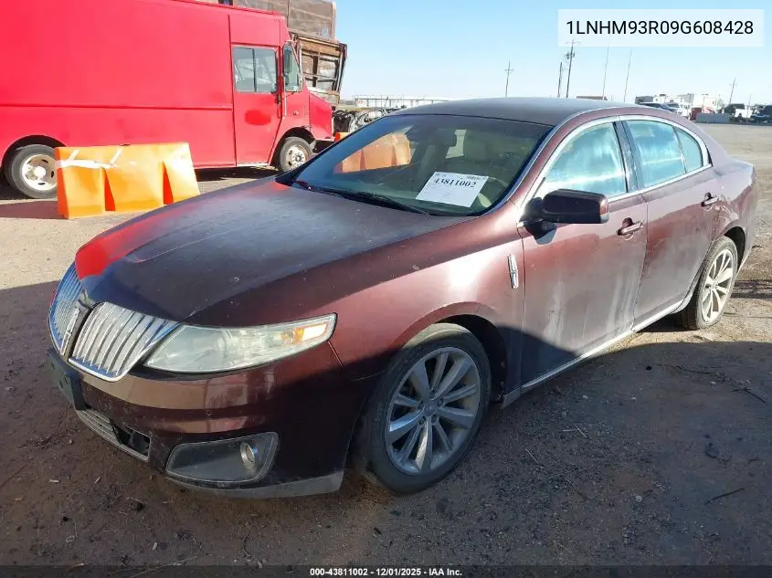 1LNHM93R09G608428 2009 Lincoln Mks