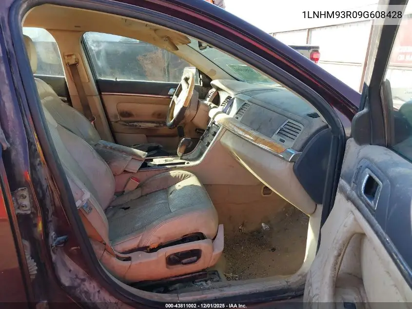 1LNHM93R09G608428 2009 Lincoln Mks