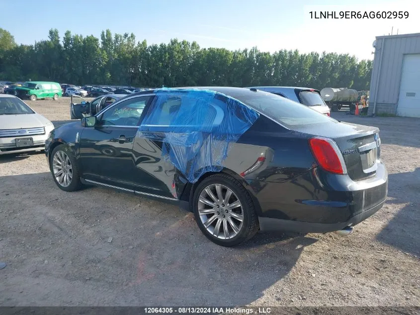 1LNHL9ER6AG602959 2010 Lincoln Mks