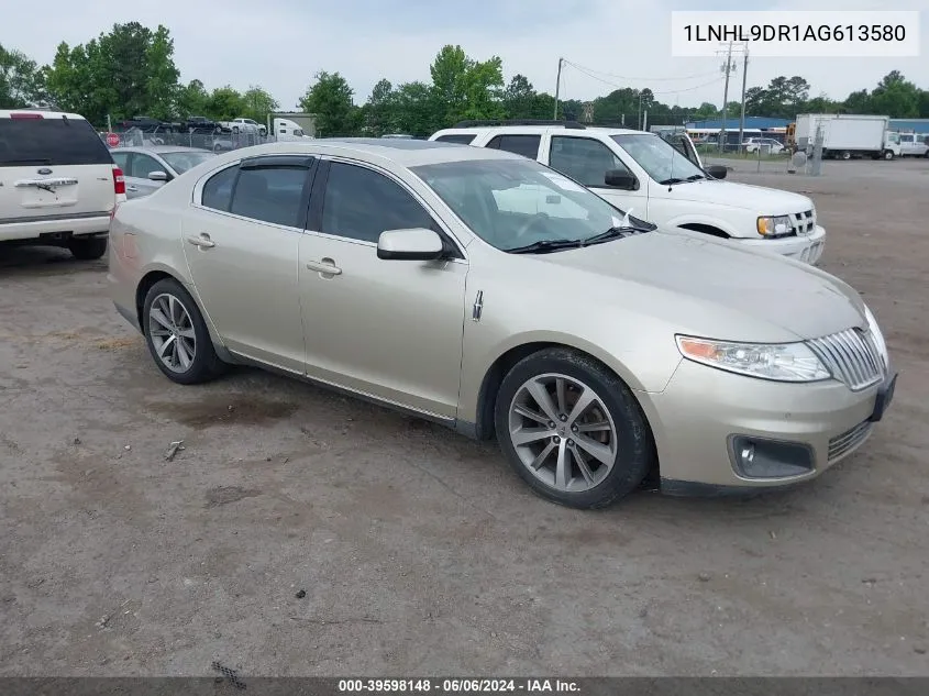 1LNHL9DR1AG613580 2010 Lincoln Mks