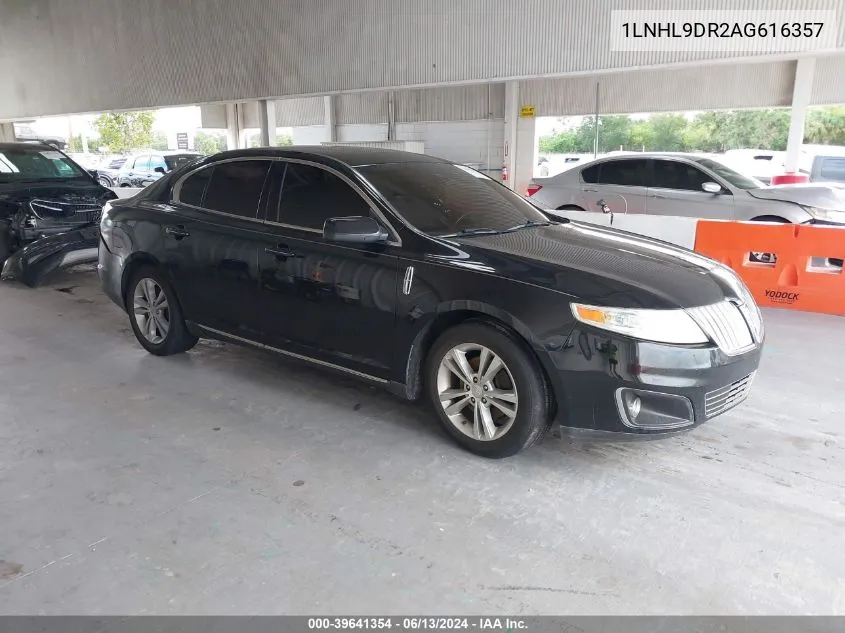 2010 Lincoln Mks VIN: 1LNHL9DR2AG616357 Lot: 39641354