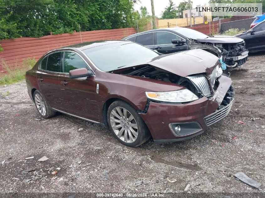 2010 Lincoln Mks VIN: 1LNHL9FT7AG606013 Lot: 39742640