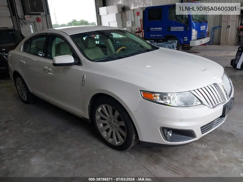 2010 Lincoln Mks VIN: 1LNHL9DR5AG600301 Lot: 39786571