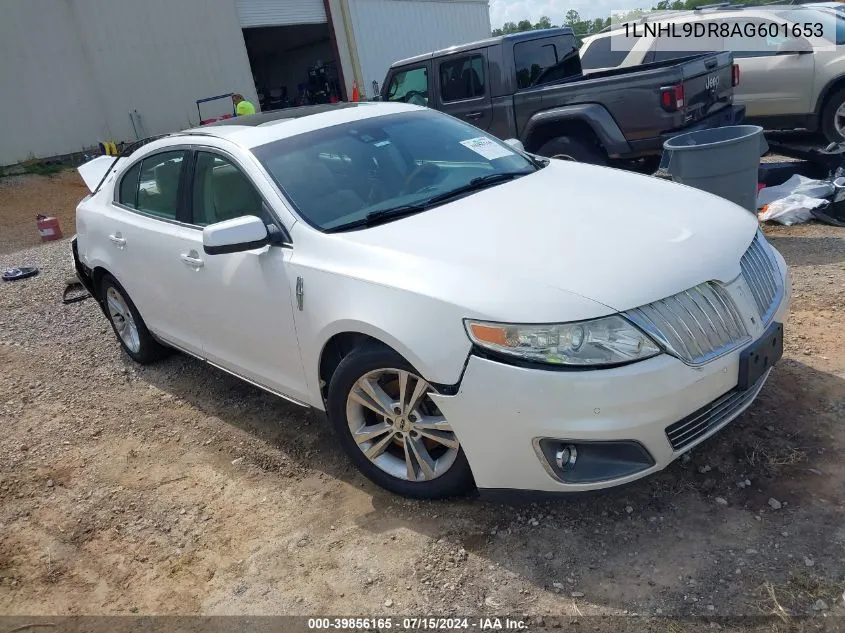 1LNHL9DR8AG601653 2010 Lincoln Mks