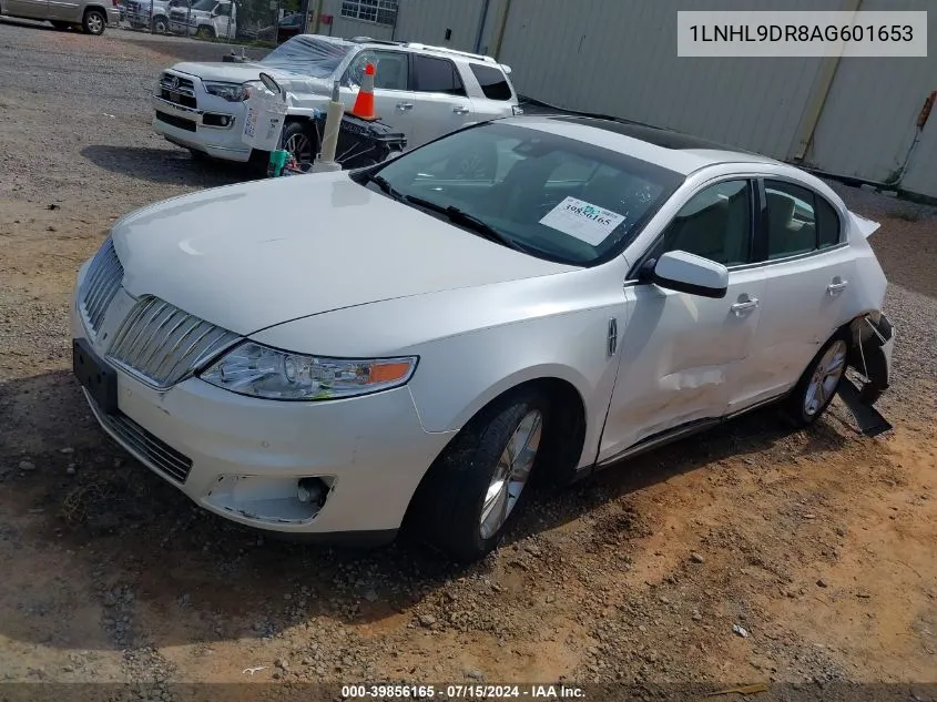 1LNHL9DR8AG601653 2010 Lincoln Mks