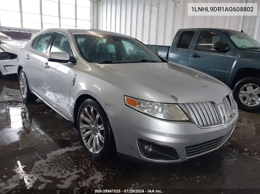 1LNHL9DR1AG608802 2010 Lincoln Mks