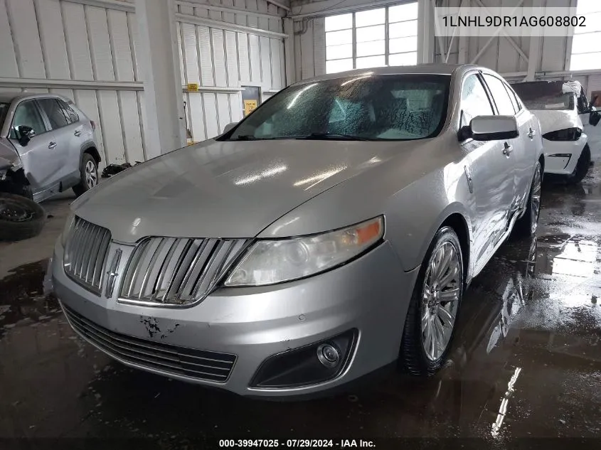 2010 Lincoln Mks VIN: 1LNHL9DR1AG608802 Lot: 39947025