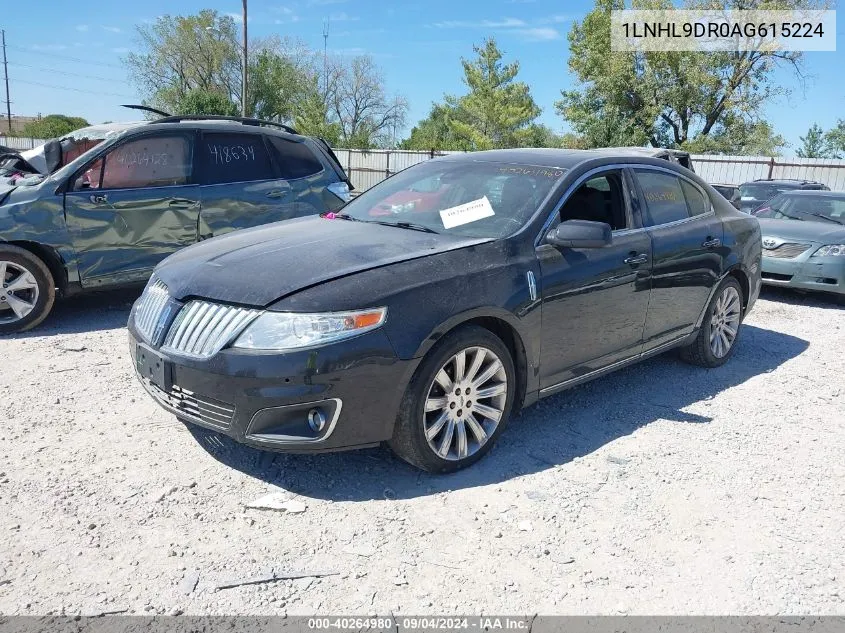 2010 Lincoln Mks VIN: 1LNHL9DR0AG615224 Lot: 40264980