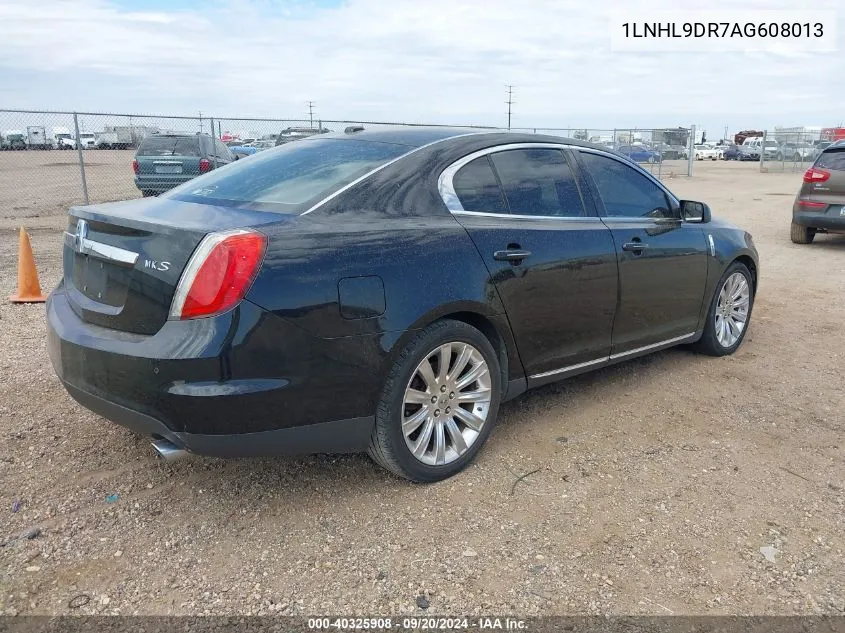 2010 Lincoln Mks VIN: 1LNHL9DR7AG608013 Lot: 40325908