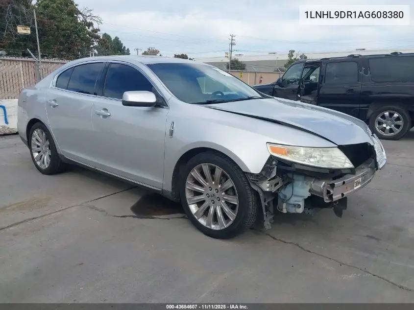 1LNHL9DR1AG608380 2010 Lincoln Mks