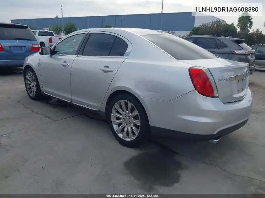 1LNHL9DR1AG608380 2010 Lincoln Mks