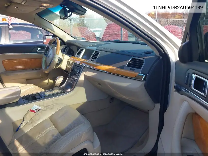 1LNHL9DR2AG604189 2010 Lincoln Mks