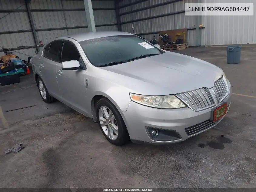 1LNHL9DR9AG604447 2010 Lincoln Mks