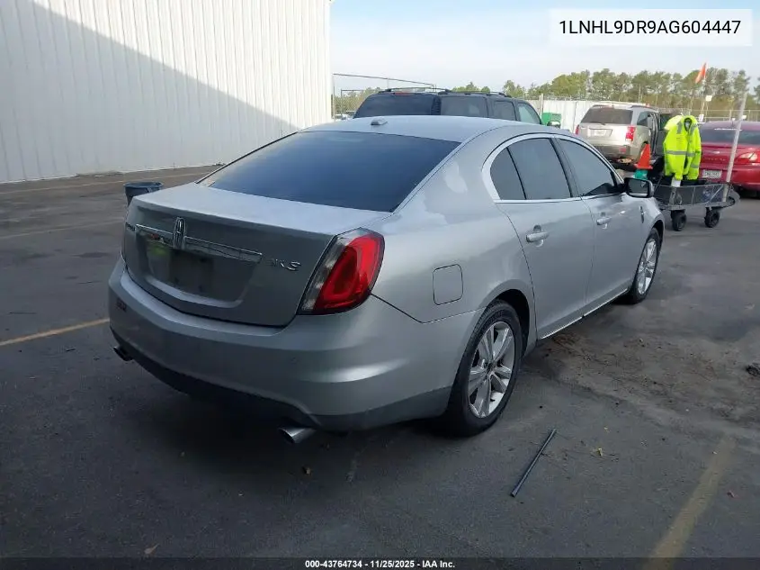 1LNHL9DR9AG604447 2010 Lincoln Mks
