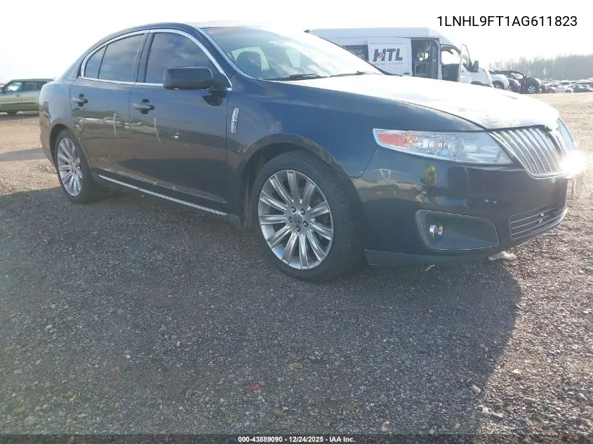 1LNHL9FT1AG611823 2010 Lincoln Mks Ecoboost