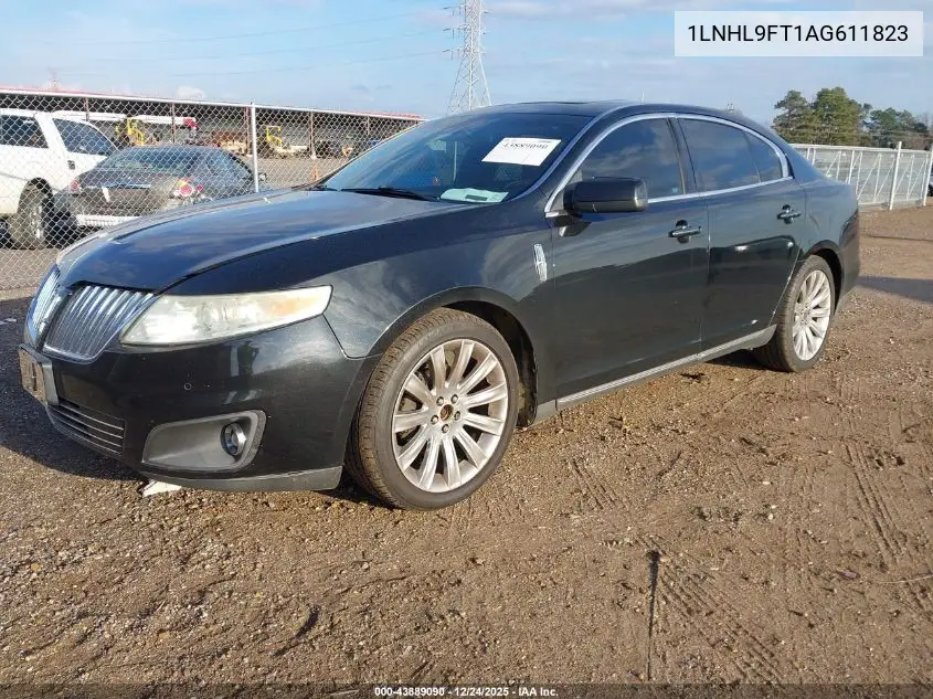 1LNHL9FT1AG611823 2010 Lincoln Mks Ecoboost