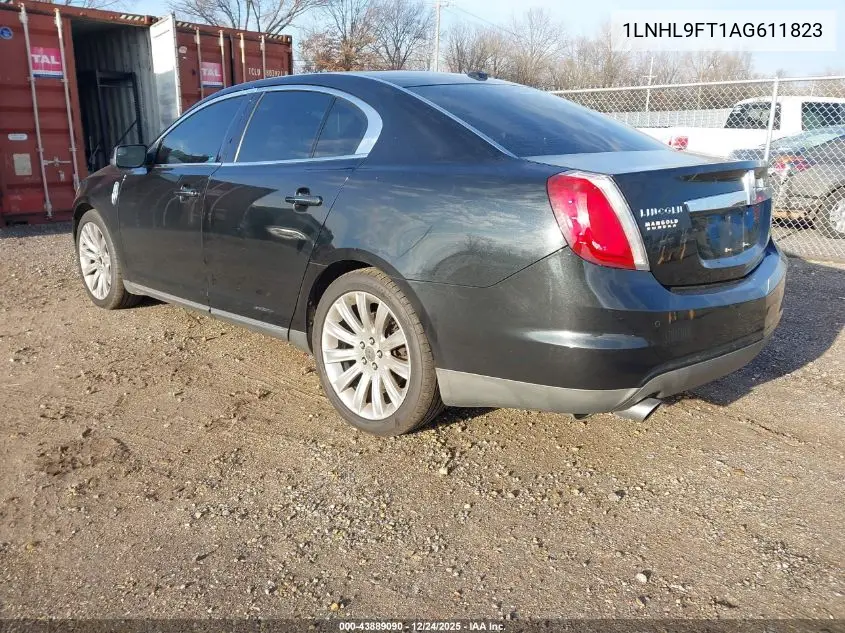 1LNHL9FT1AG611823 2010 Lincoln Mks Ecoboost