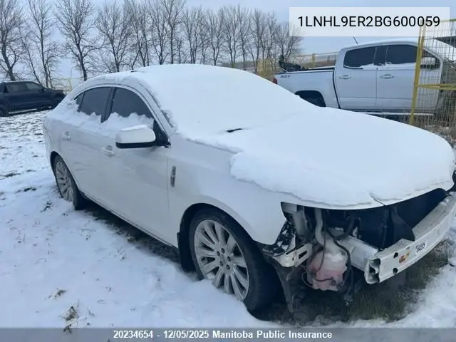 1LNHL9ER2BG600059 2011 Lincoln Mks