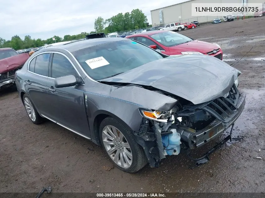 1LNHL9DR8BG601735 2011 Lincoln Mks